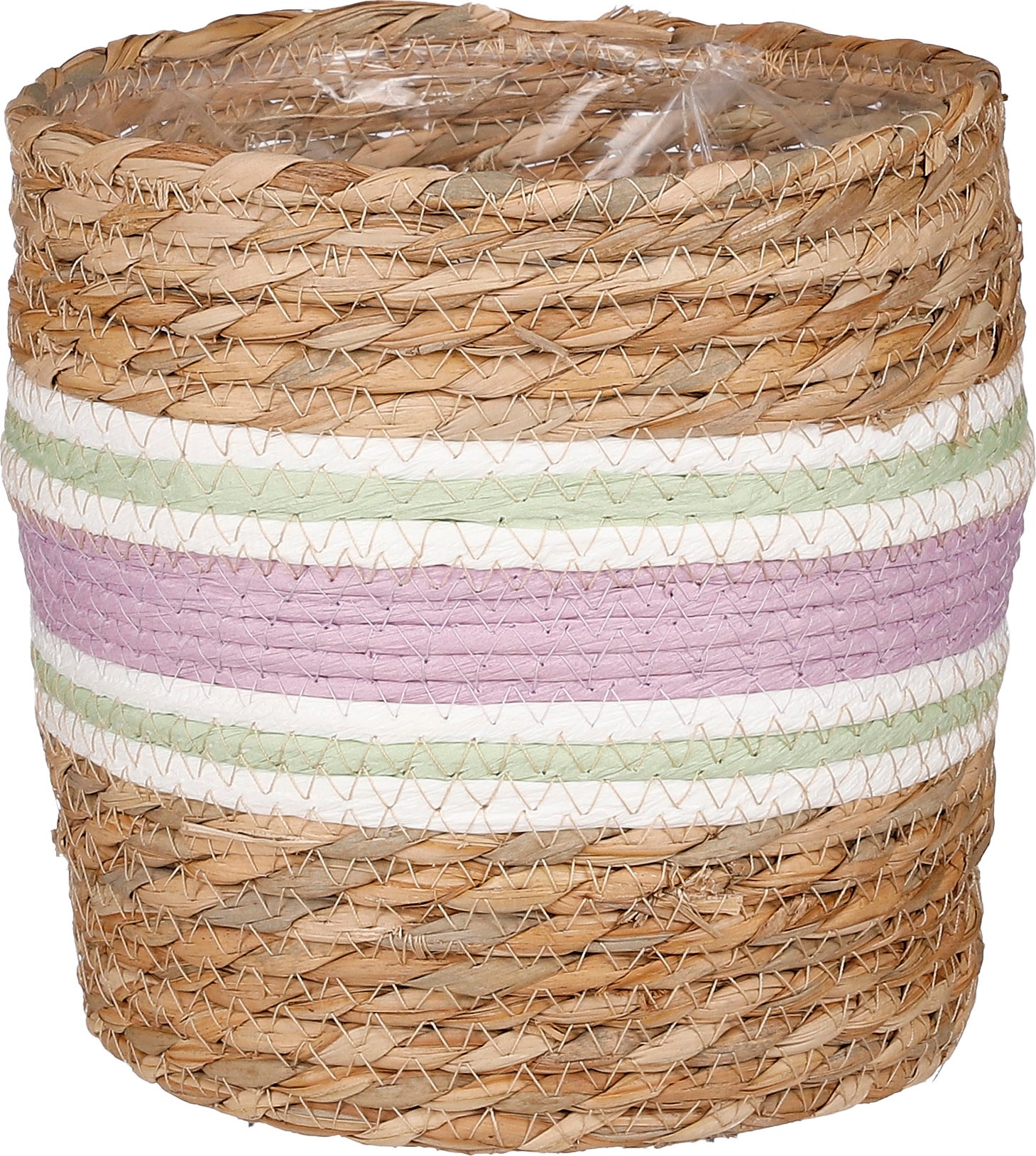 Mica Decorations plantenmand Rachel paars D 19 H 19 cm