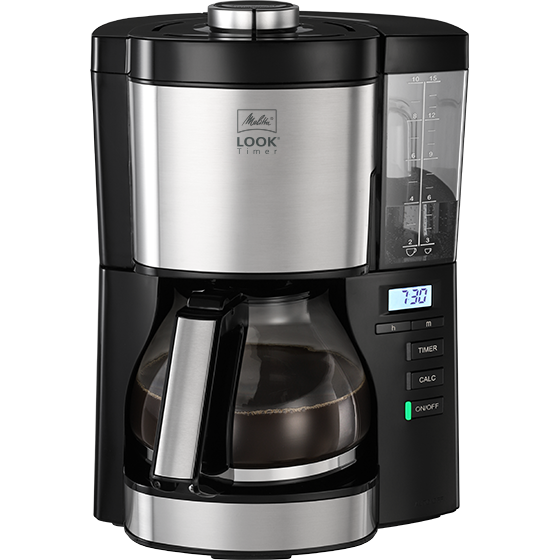 LOOK® Timer|Filterkaffeemaschine Schwarz