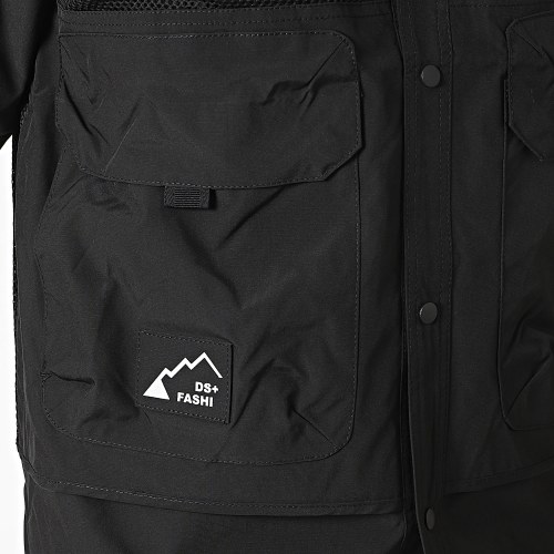 Veste Capuche Noir