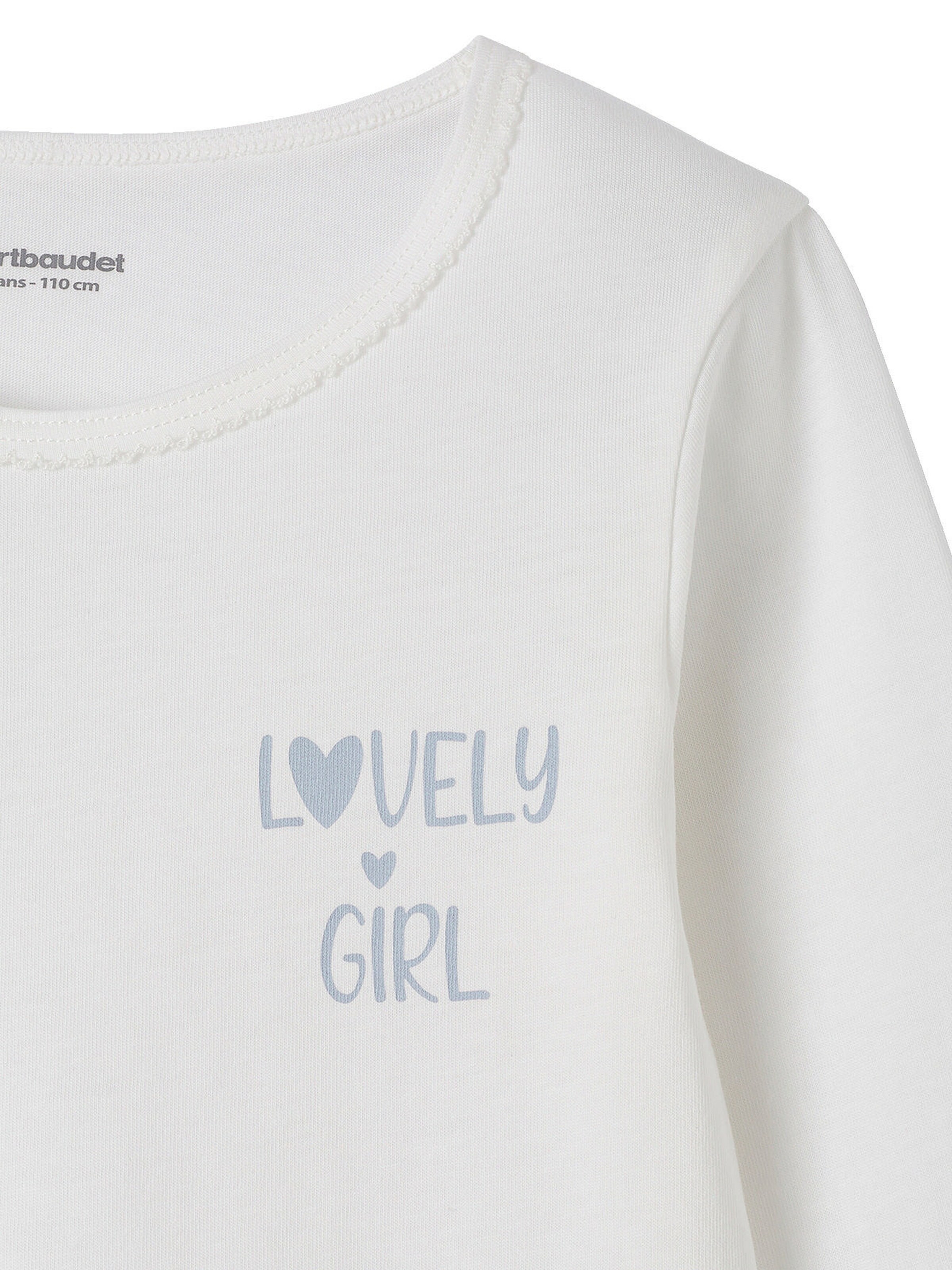 Vertbaudet 3er-Pack Mädchen Shirts BASIC rosa nude