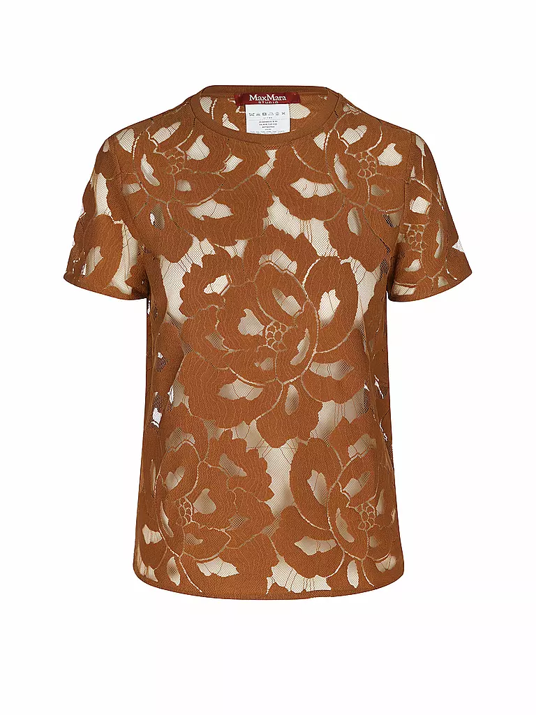 MAX MARA STUDIO T-Shirt DERNA braun