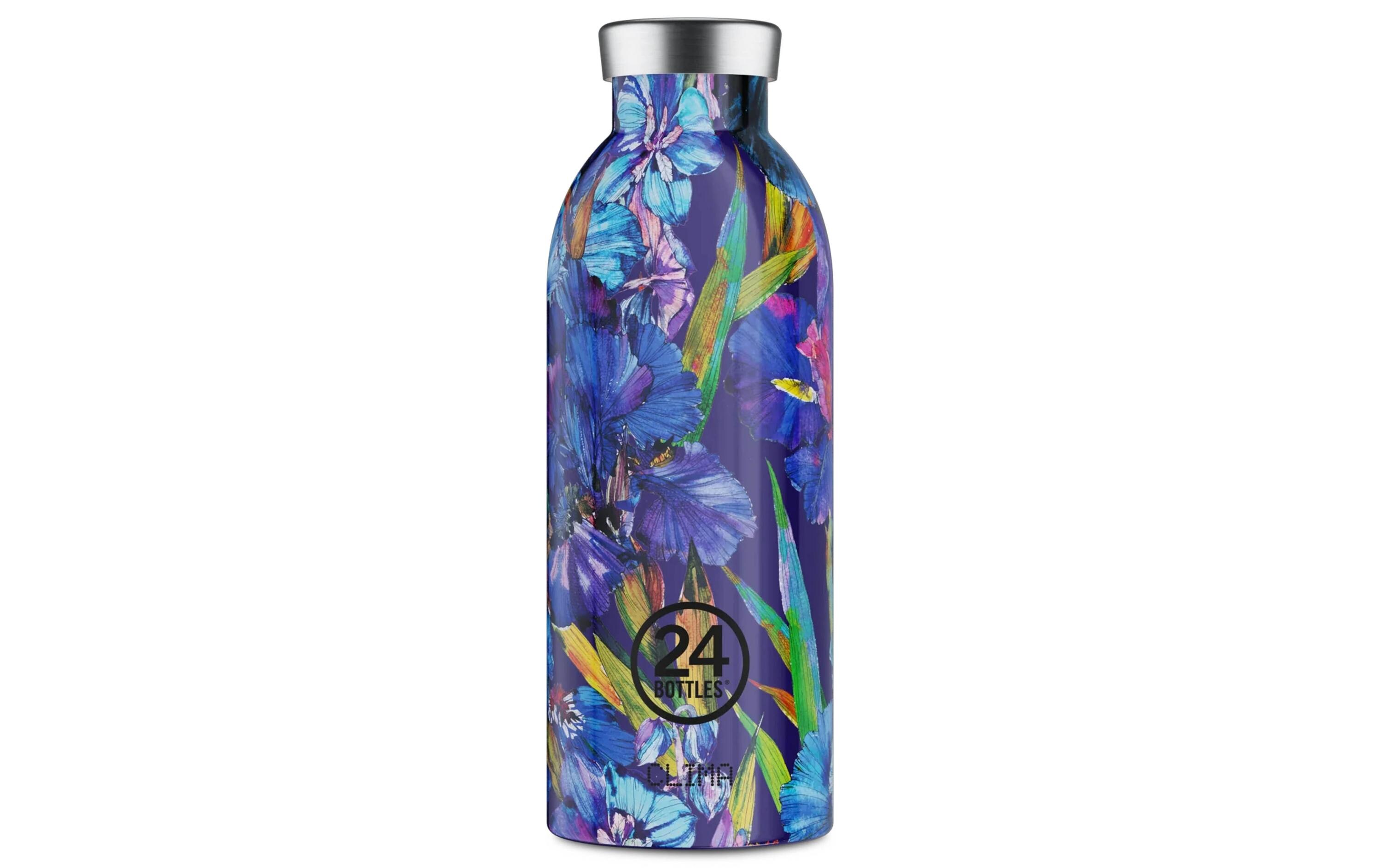 Thermosflasche Clima 500 ml, IrisIsolierte Edelstahl-Thermosflasche für heisse und kalte Getränke, ideal für den täglichen Gebrauch und Reisen