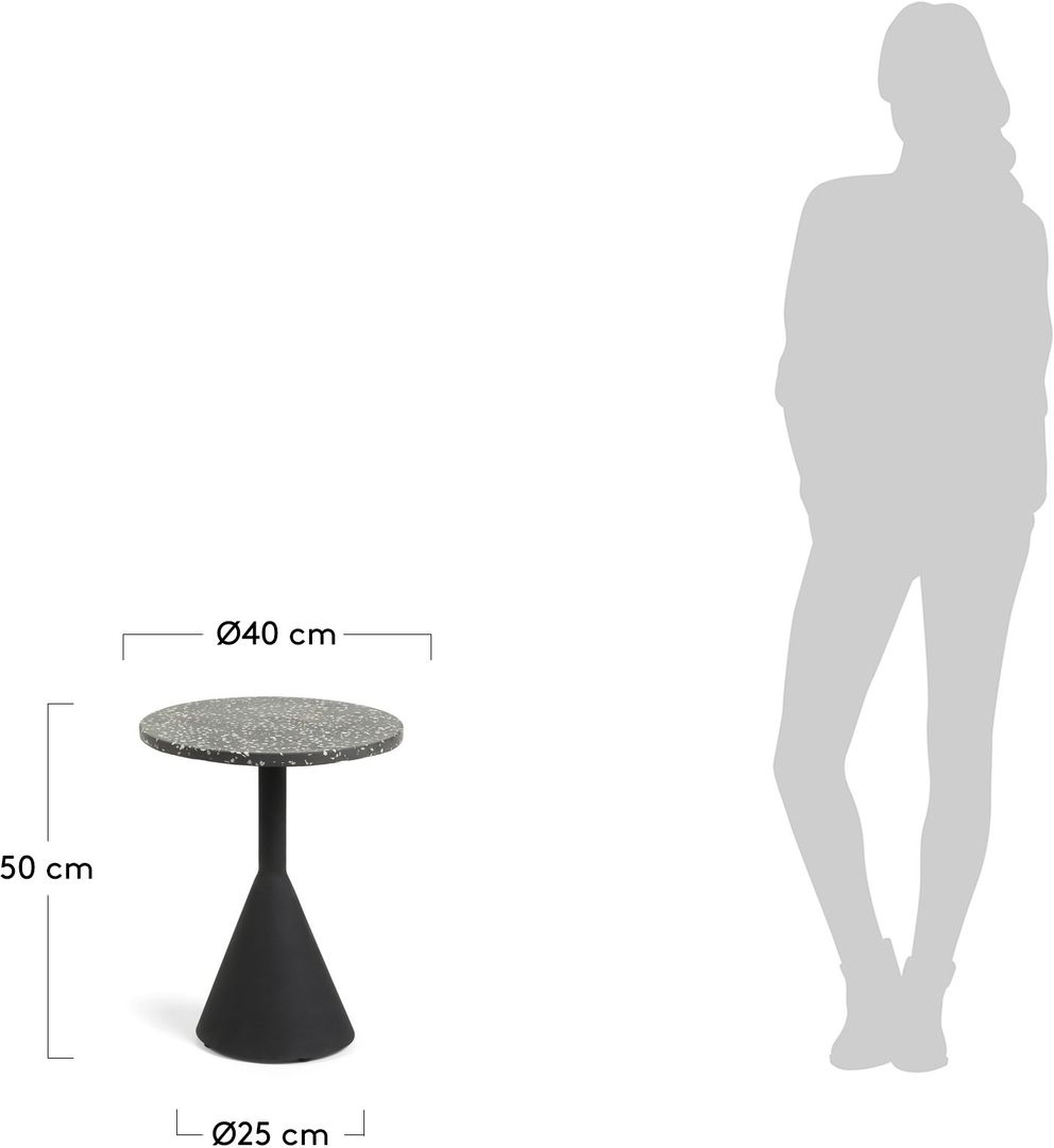 Kave Home   Delano Bijzettafel