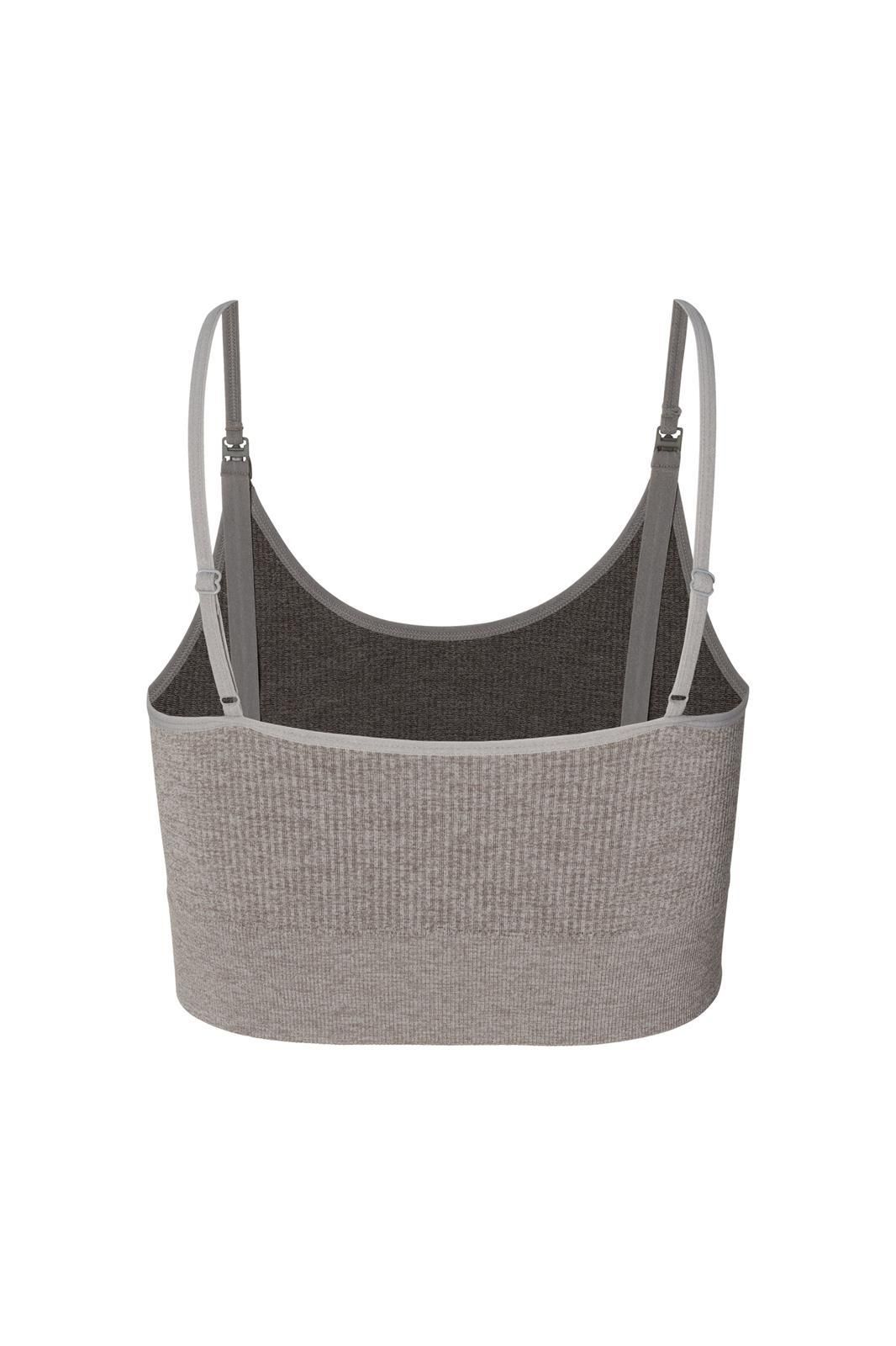 Noppies Maternity Voedingstop - Grey Melange