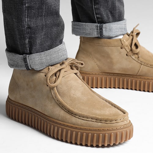 Chaussures Torhill Hi Dark Sand Suede
