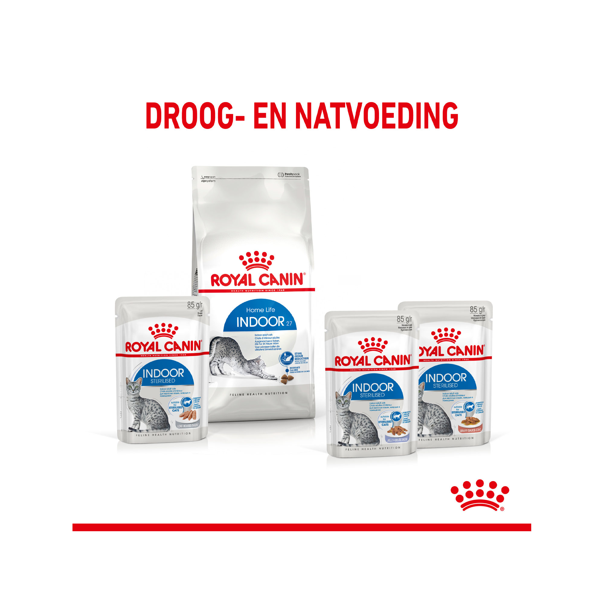 Royal Canin Sterilised Indoor in Gravy - Kattenvoer