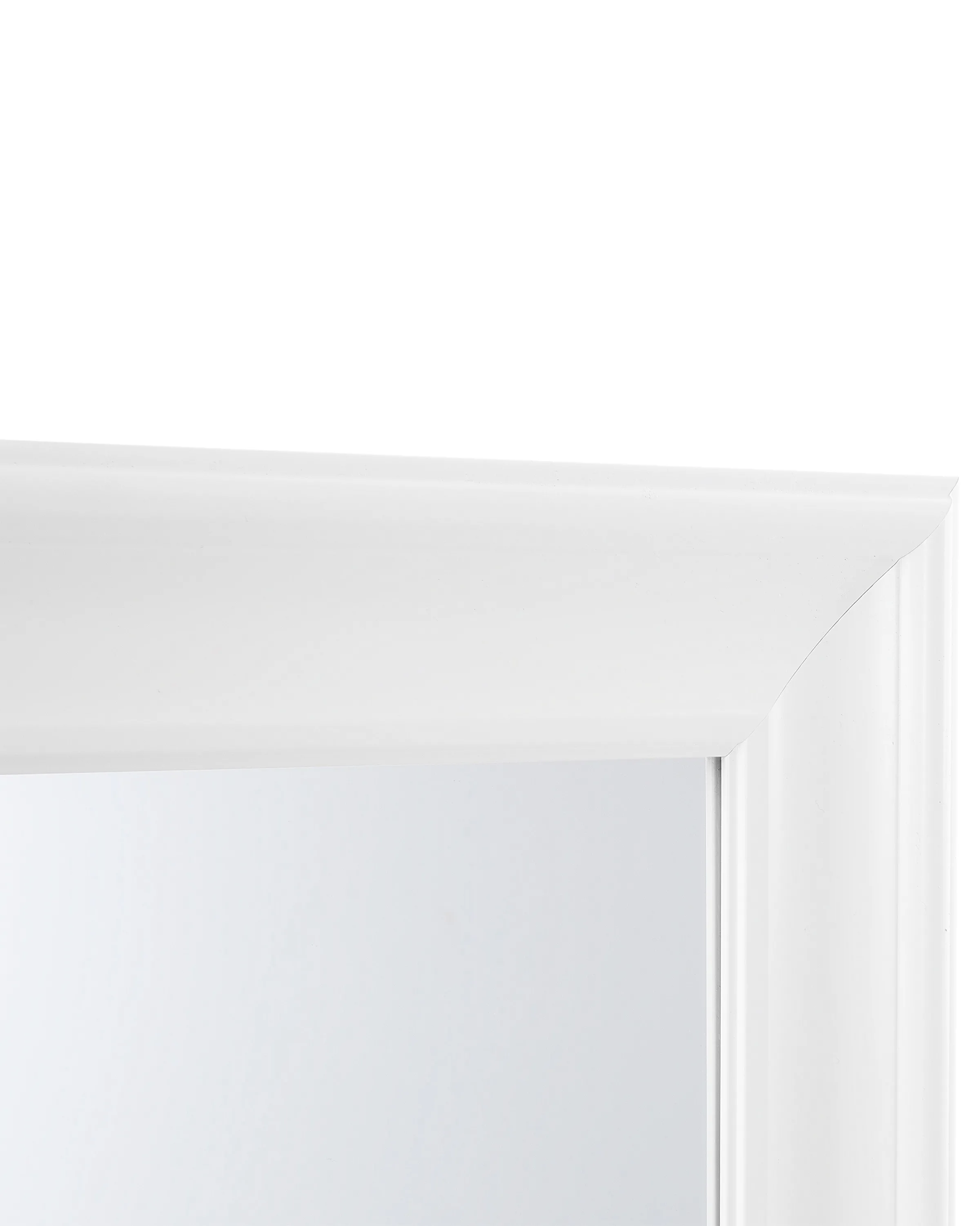 Wandspiegel LUNEL 60 cm 90 cm Wit