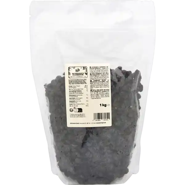 Cranberrys mit Apfelsaft gesüßt