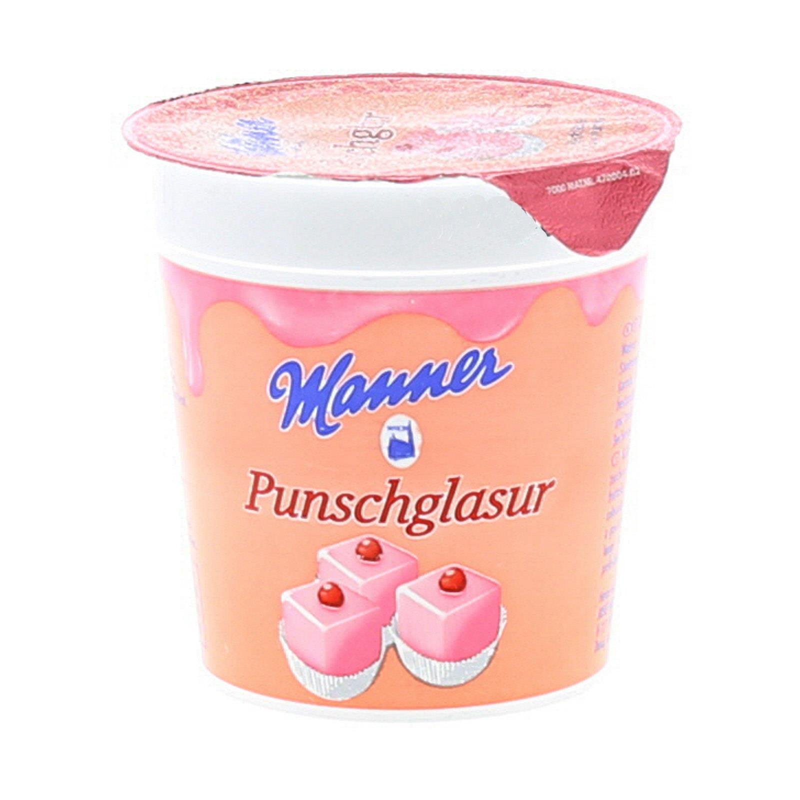 Manner Punschglasur