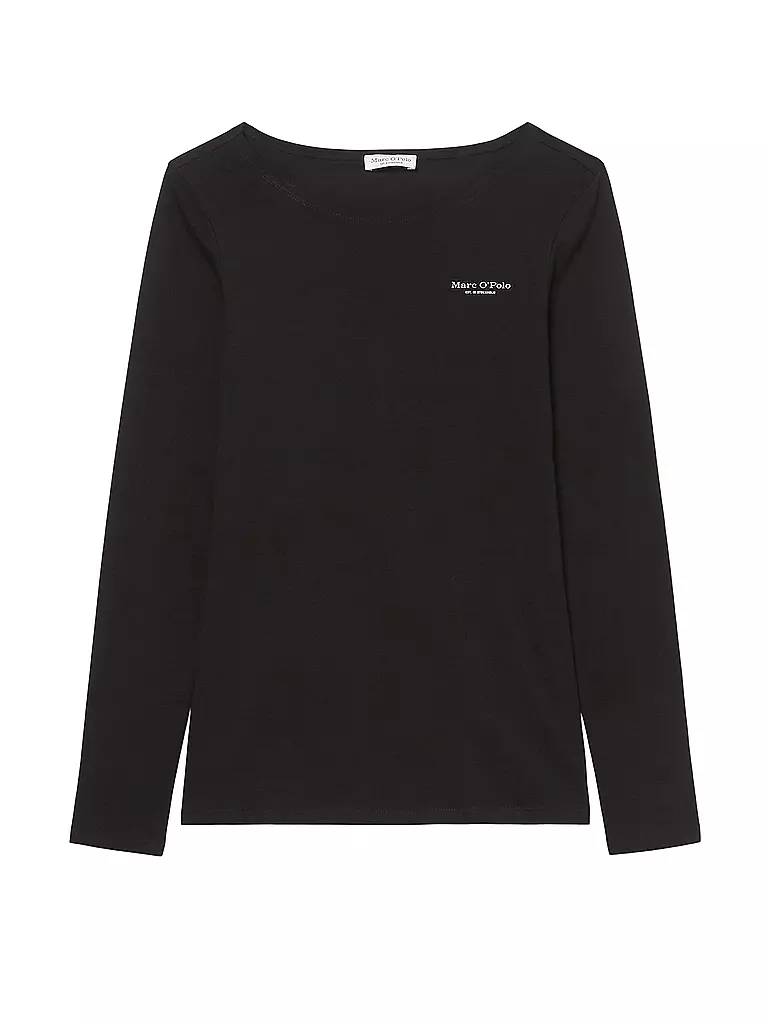 MARC O'POLO Langarmshirt schwarz