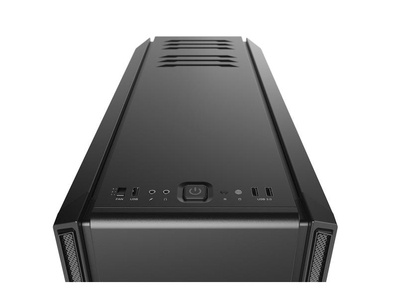 be quiet! PC-Gehäuse Silent Base 601 Schwarz Geräuschunterdrückendes Gehäuse
