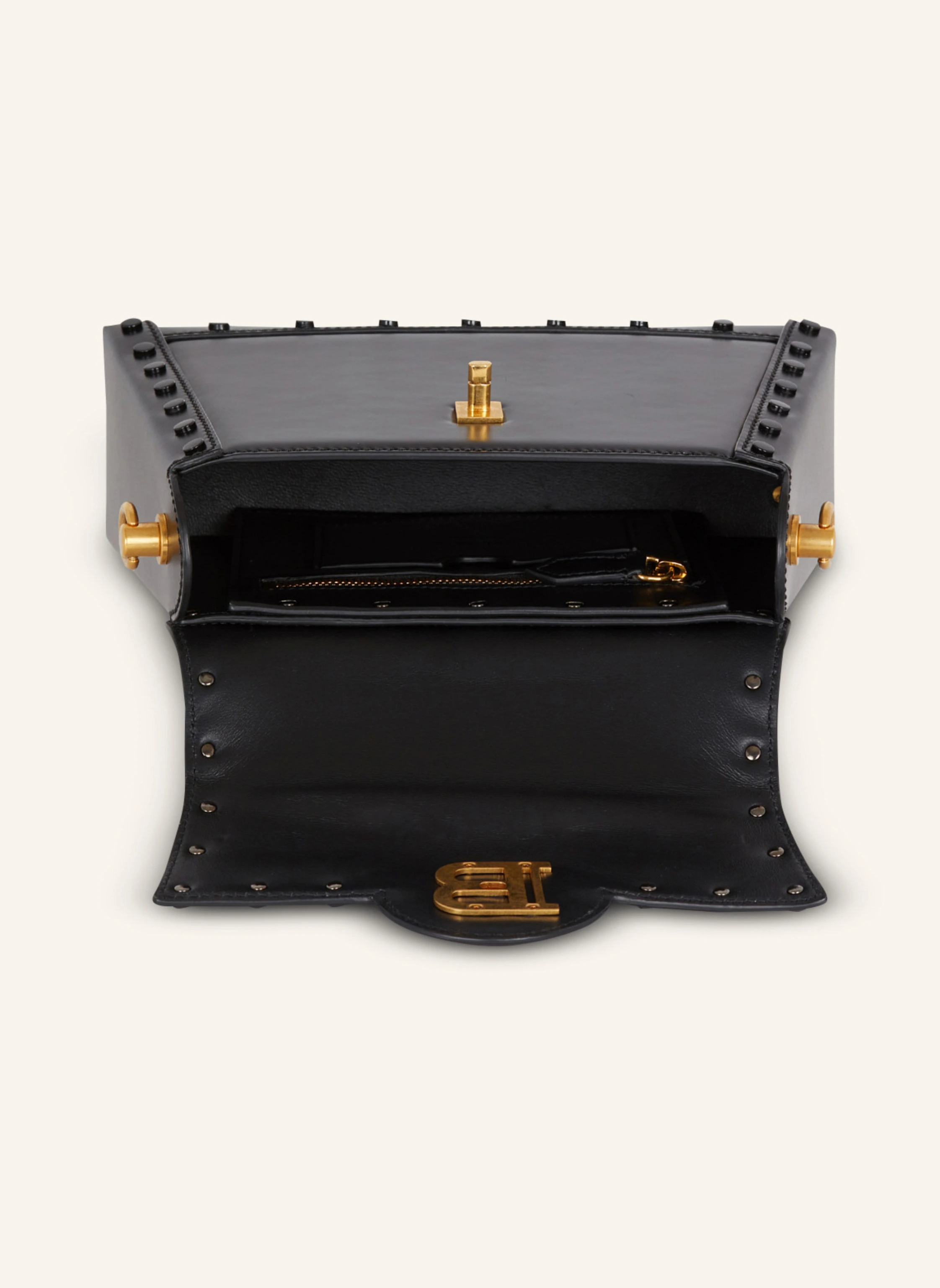 BALMAIN Tasche B-Buzz Dynasty aus Leder Box