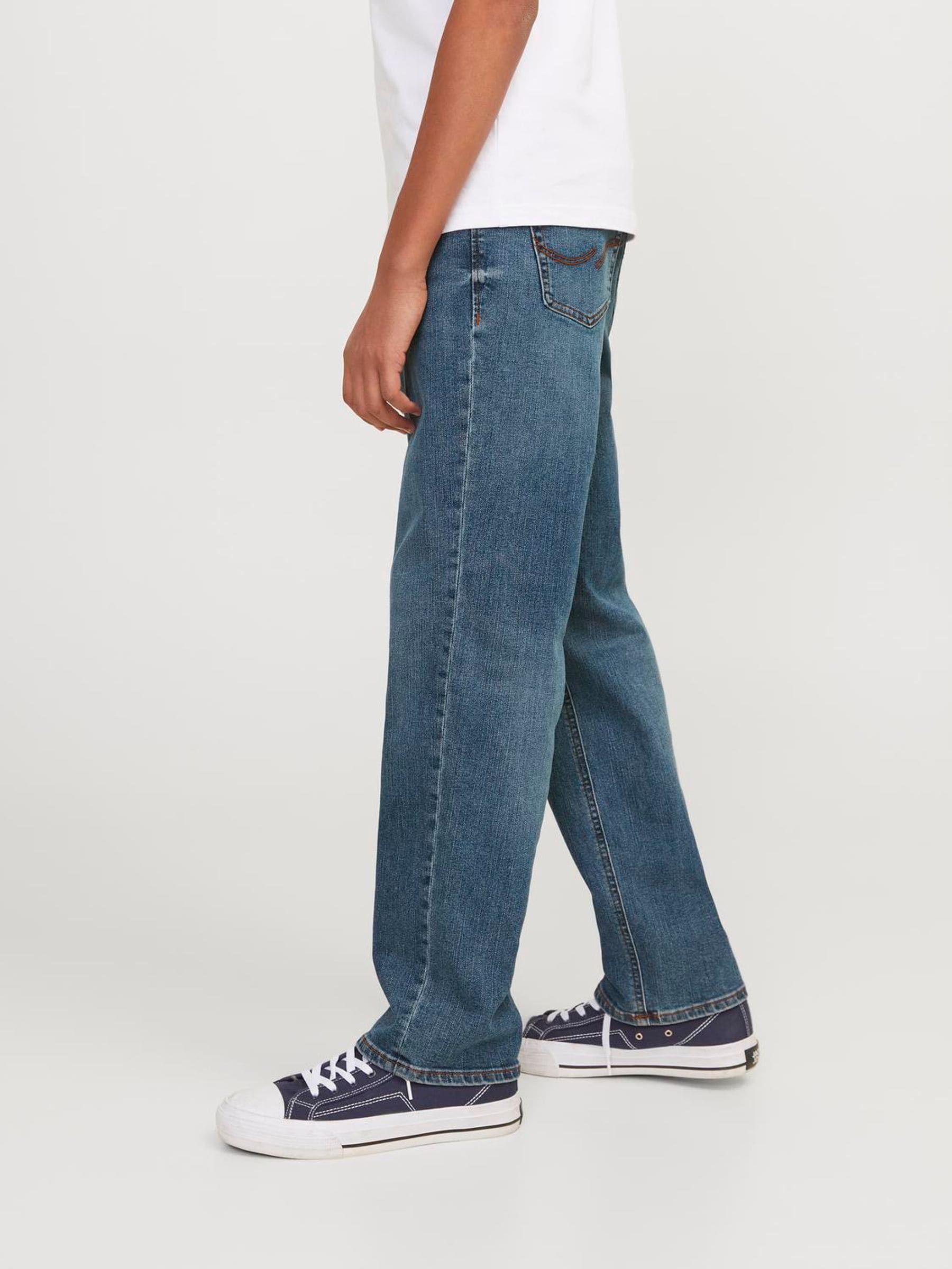 JACK & JONES Junior Clark regular fit jeans met rechte pijpen