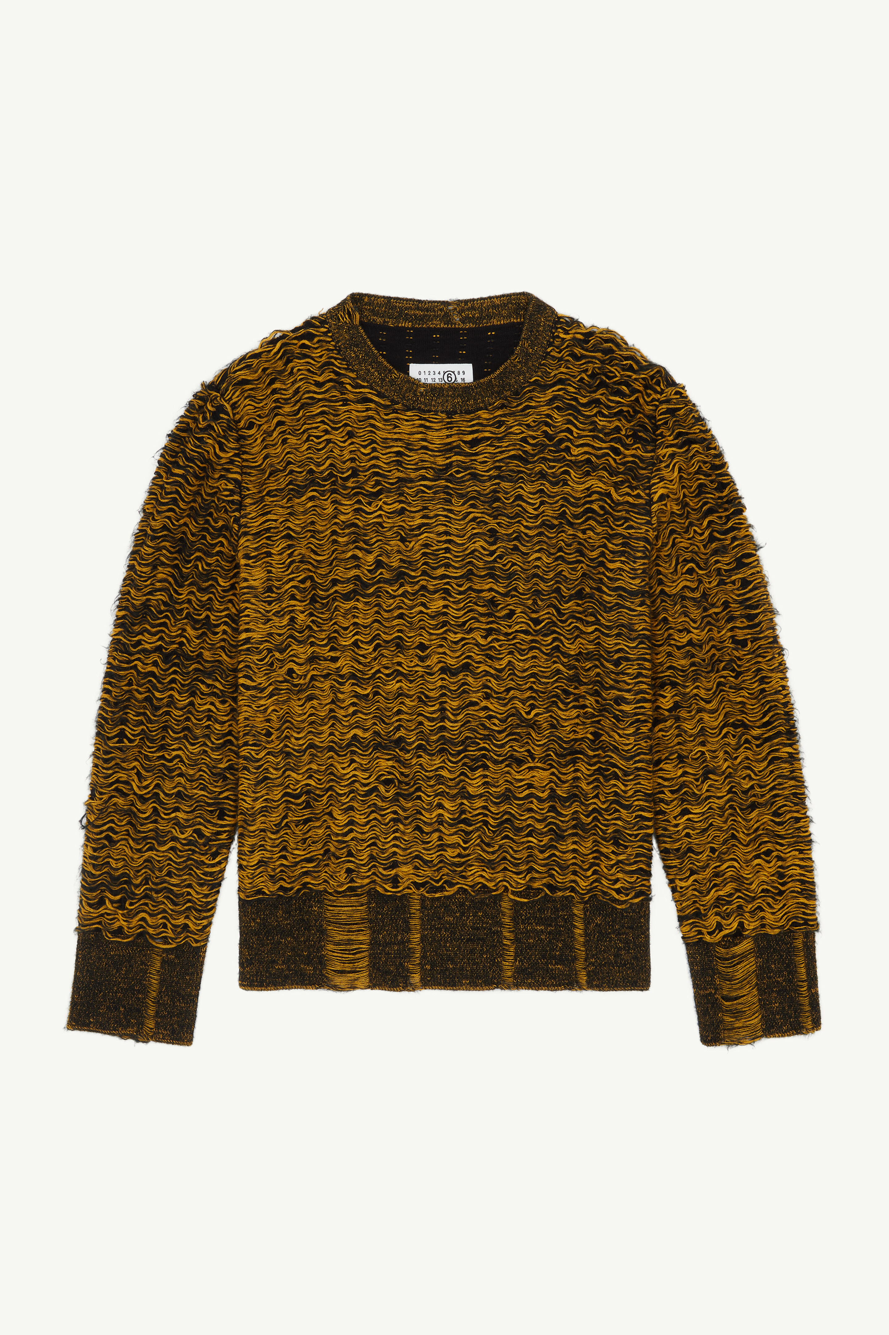 Pull en maille en mélange de laine pour homme | MM6