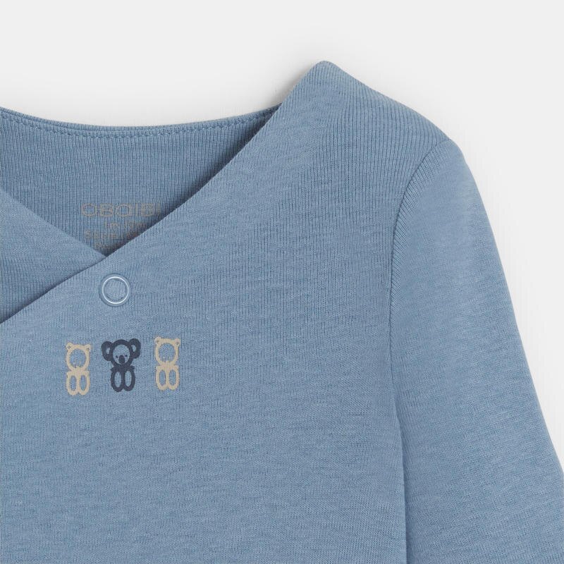 Body évolutif bleu naissance (lot de 2) Bleu