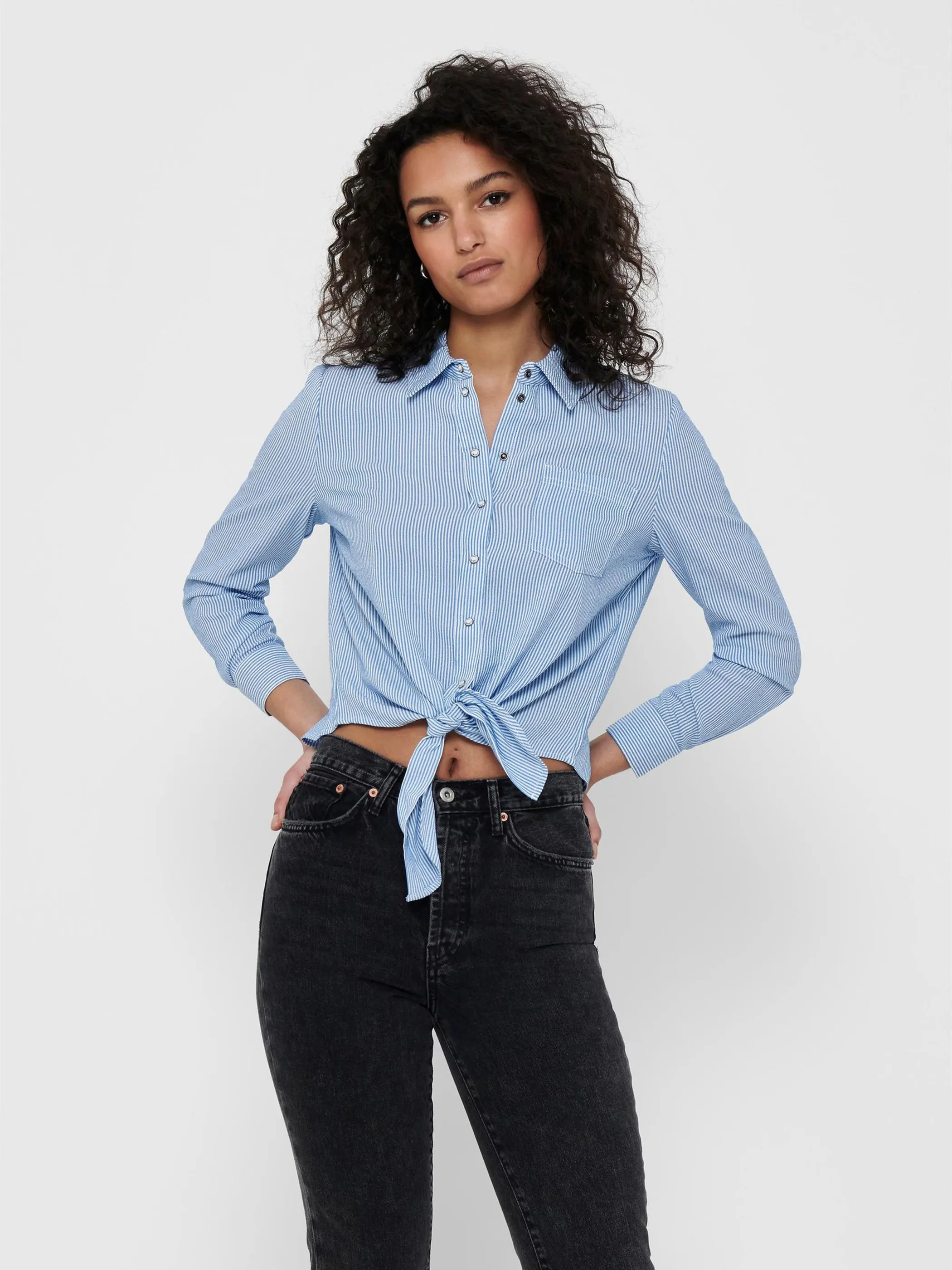 Only ONLLECEY LS STRIPE KN