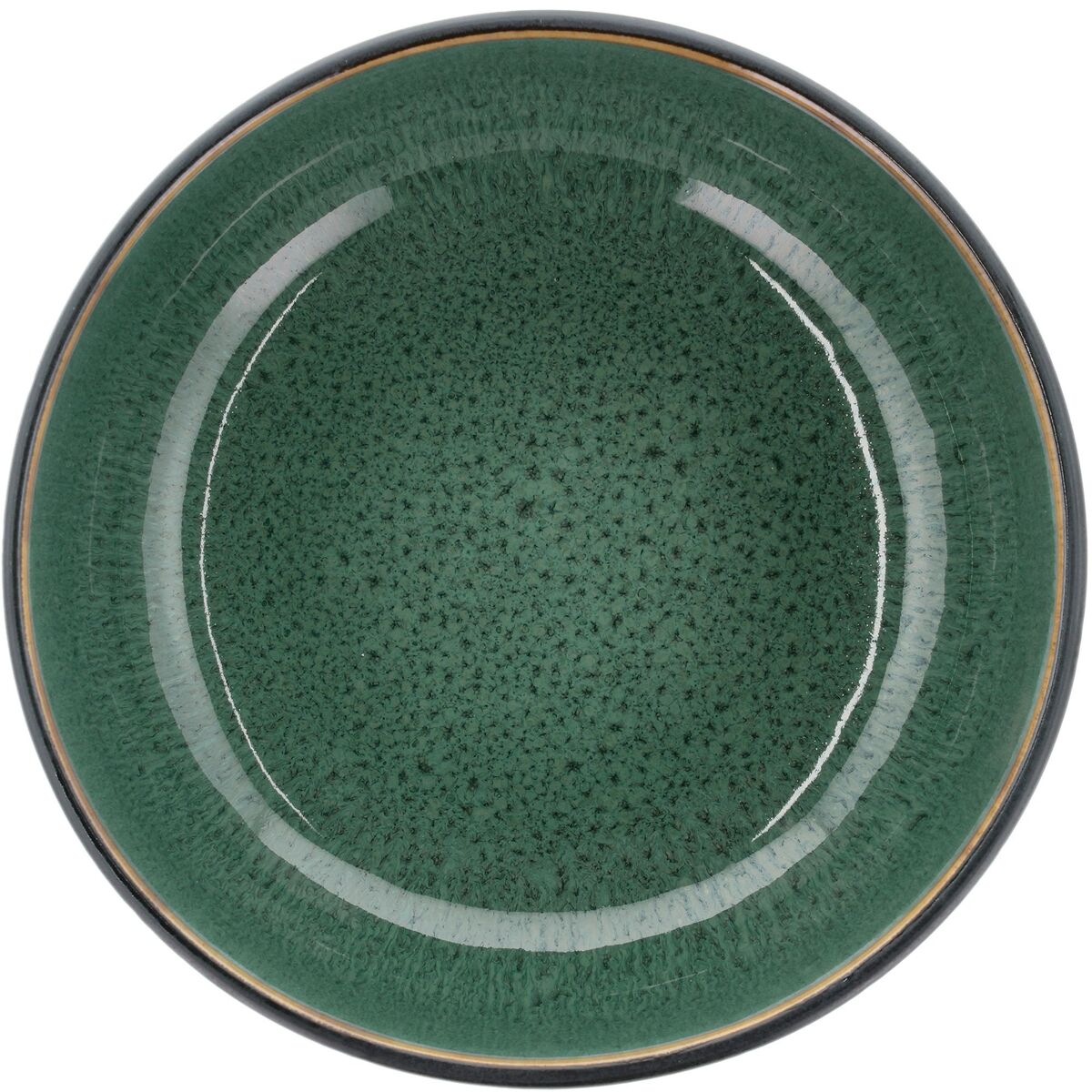 Poke-/ramenskål 18 cm, grønn/svart