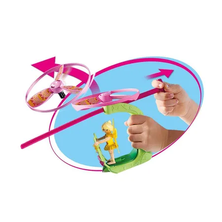 PLAYMOBIL® 70056 Sports & Action Fairy Pull String Flyer, pink