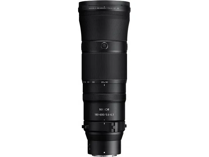 Nikon NIKKOR Z 180-600mm f/5.6-6.3 VR, Super telelinse, 25/17, 180 - 600 mm, Billedstabilisator, Nikon Z, Autofokus
