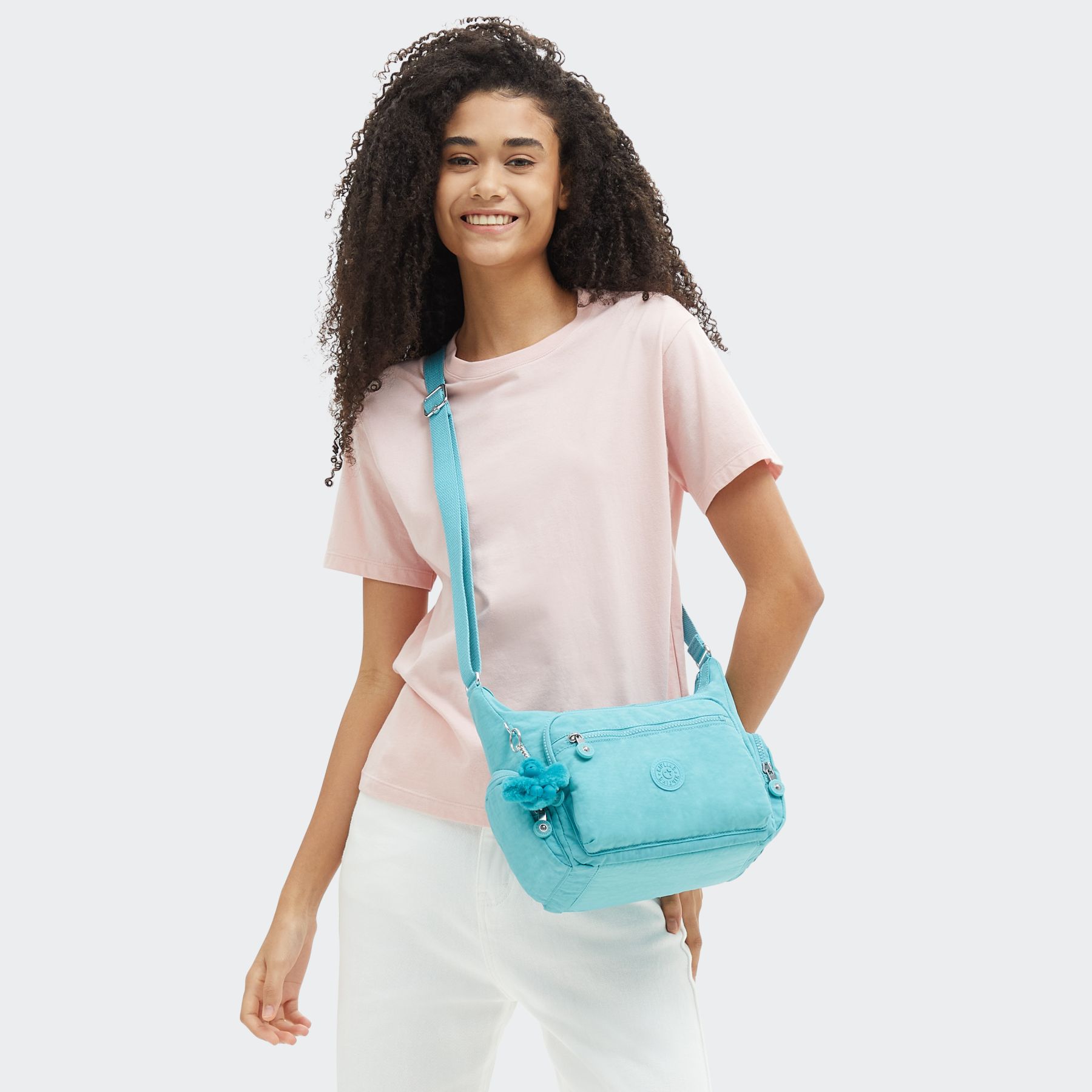 GABBIE S Petit sac bandoulière à compartiments multiples - Deepest Aqua