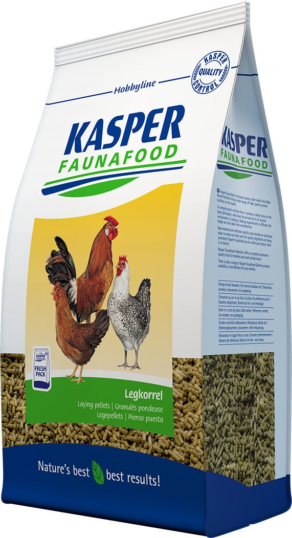 Kasper Faunafood kippenvoer Legkorrel 4 kg