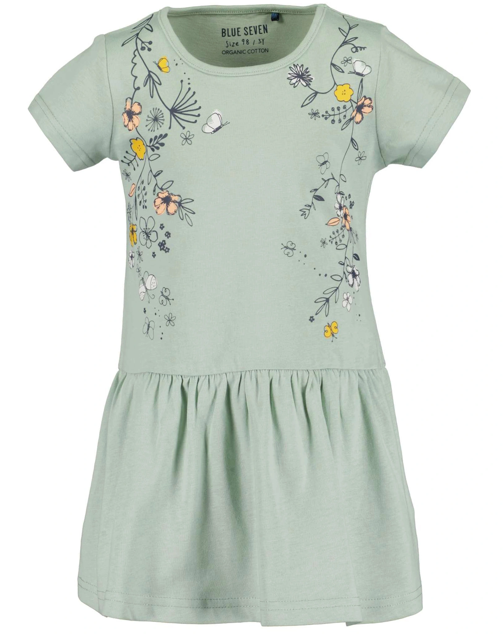 Shirtkleid SECRET GARDEN in aqua