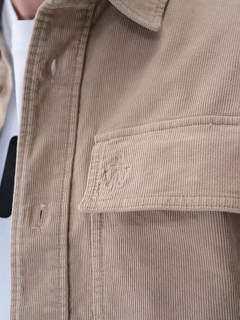 JW ANDERSON Overshirt Oversized Fit camel