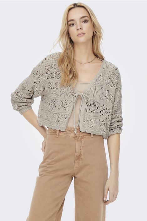 Only beige dames vest