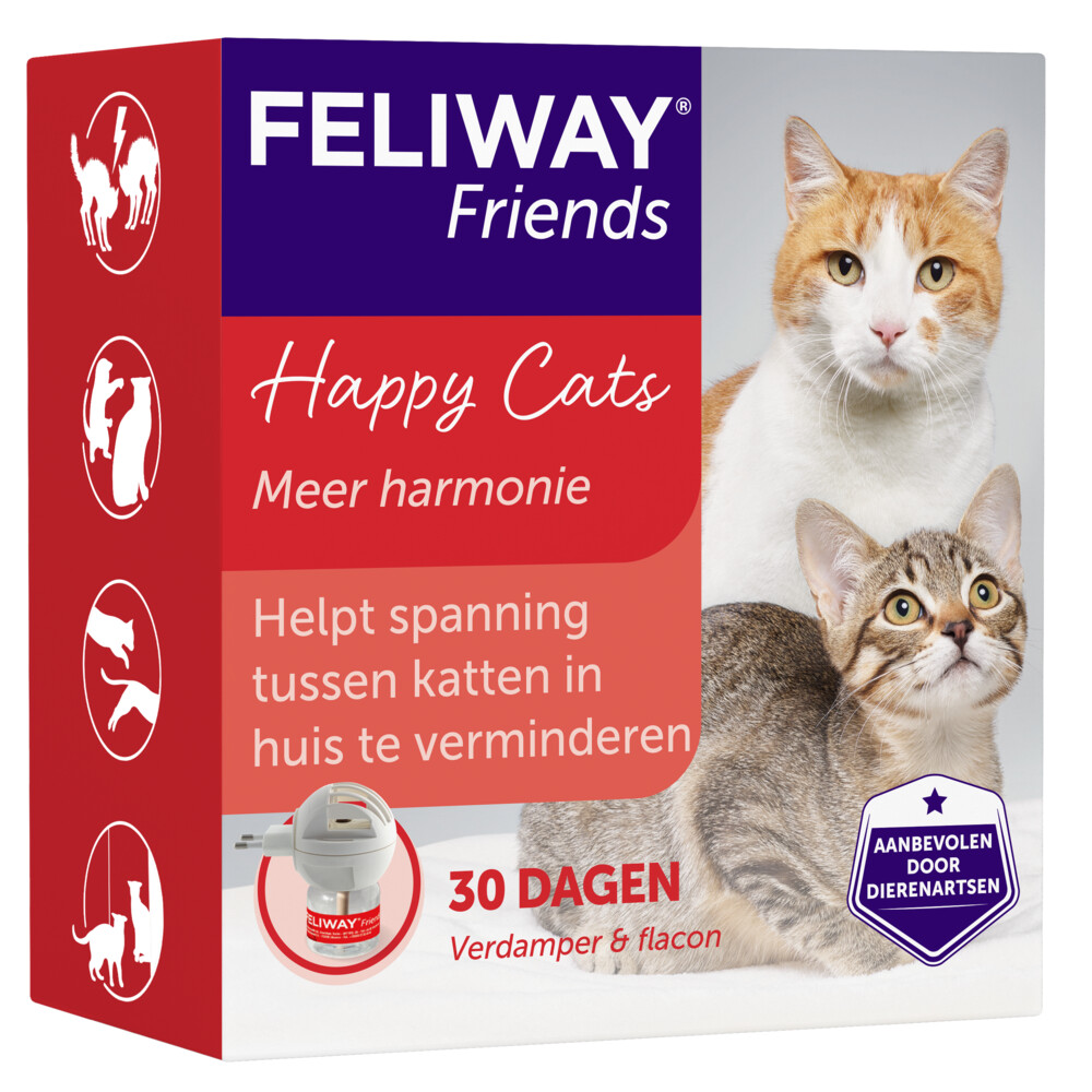 Feliway Friends Verdamper + Navulling48 ml