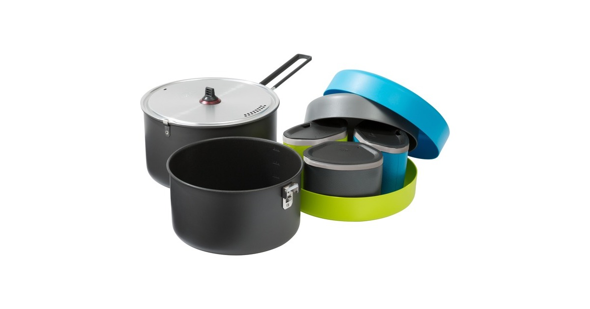 MSRFlex 3 Kookset kookpannenset  (Grijs, voor 3 personen)