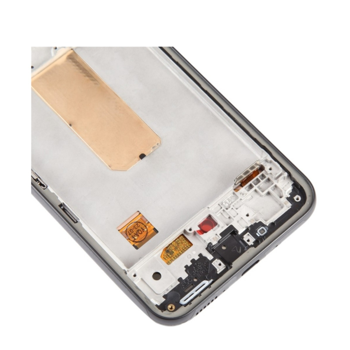 (OEM) Samsung Galaxy A54 5G Ersatzdisplay AMOLED Touchscreen Digitizer mit Rahmen Bildschirm Reparatur – Schwarz