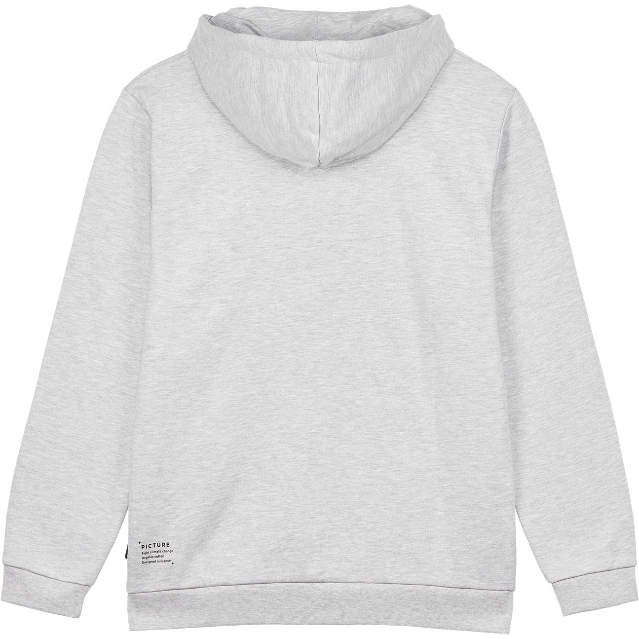 Picture Chewko Zip Hoodie Herren grey melange