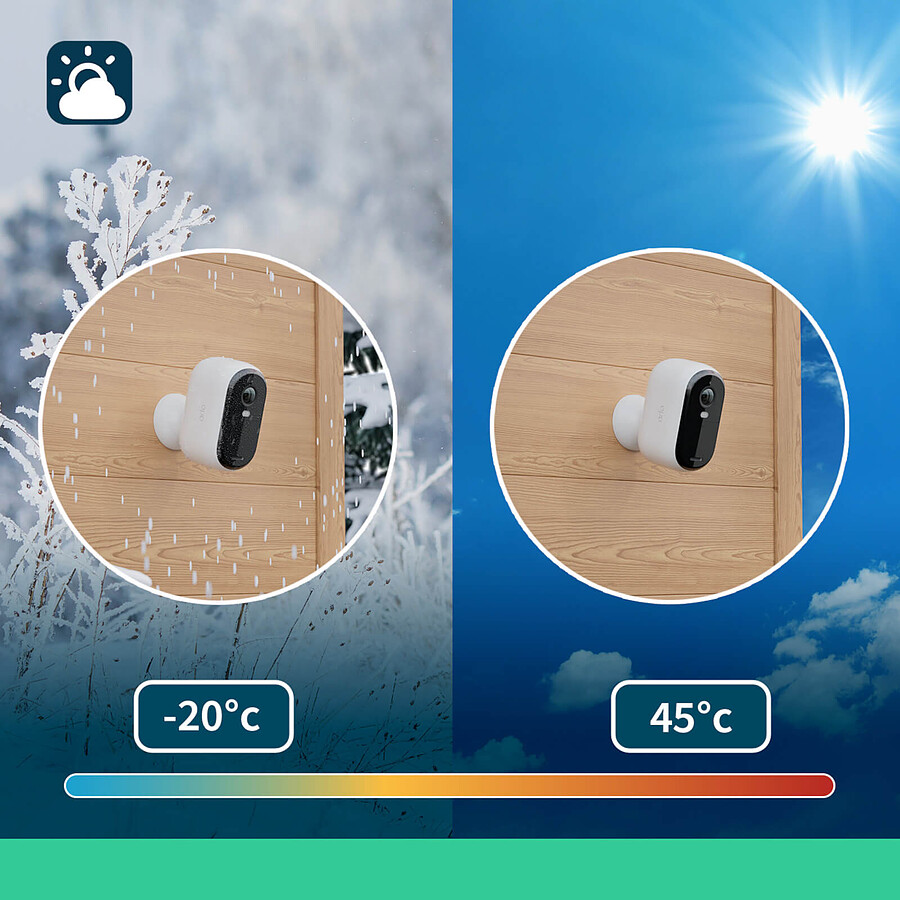 Arlo Essential 2K Outdoor x3