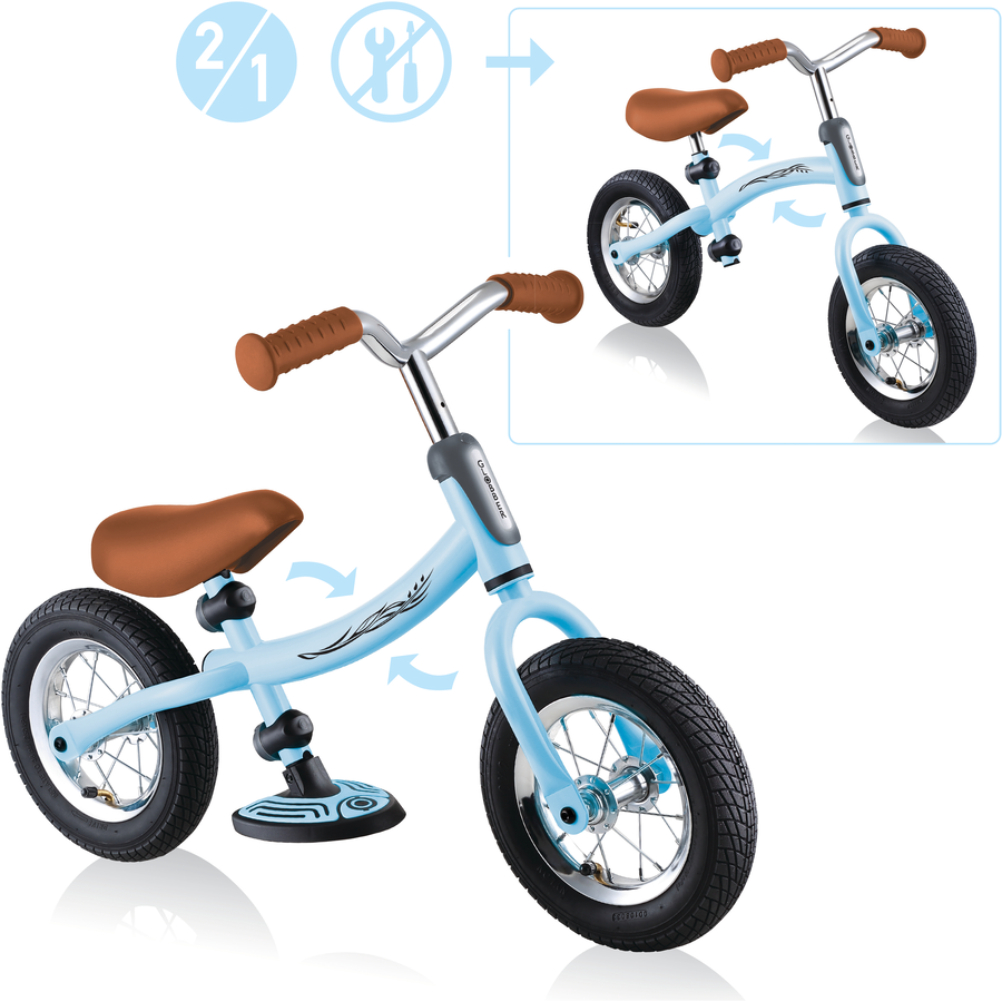 GLOBBER GO BIKE AIR Laufrad, pastellblau