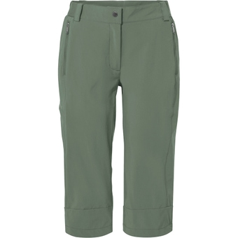 Vaude Farley Stretch Capri III 3/4 Hose Agave Damen