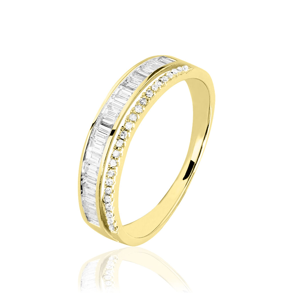 Bague Constance Or Jaune Diamant