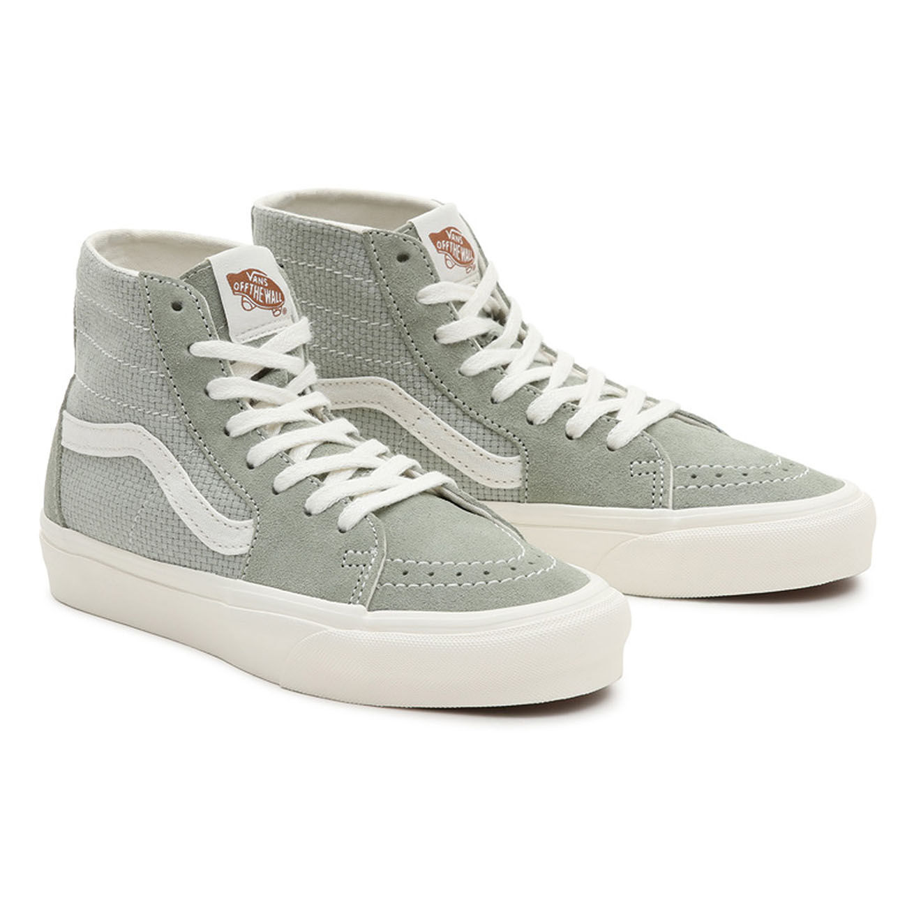 Vans Sneakers en Cuir & Textile SK8-Hi Tapered vert d'eau