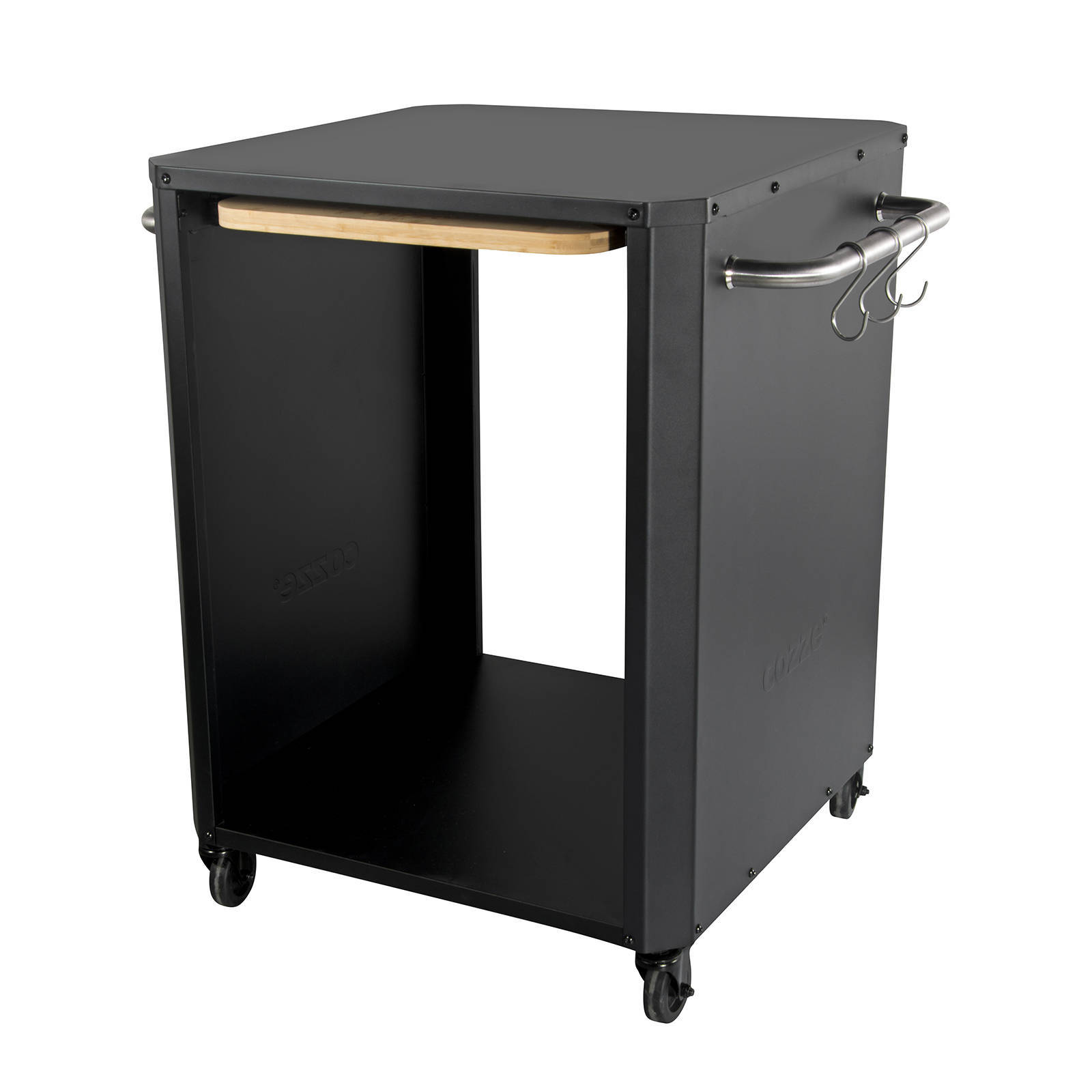 Cozze trolley met uitschuifbare snijplank