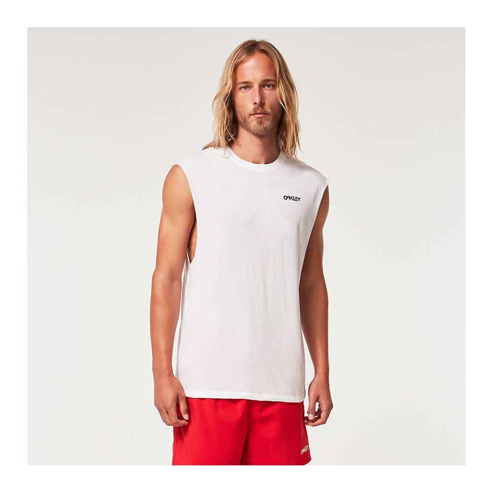 Oakley CLASSIC B1B - Débardeur Homme white