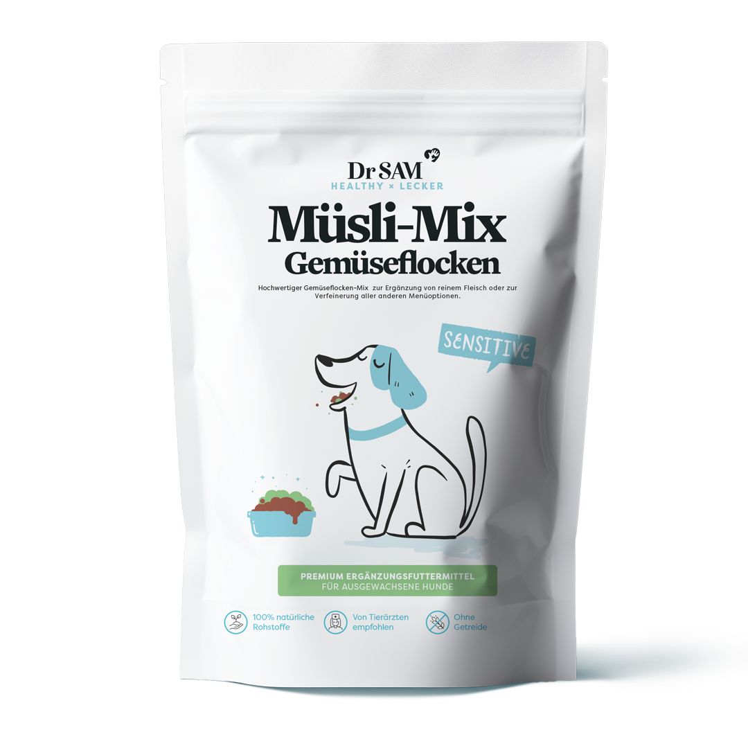 Dr. SAM Müsli-Mix Gemüseflocken für Hunde