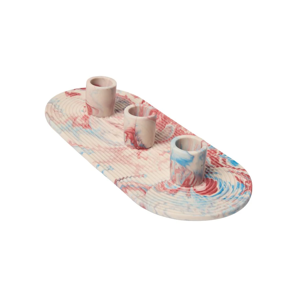 Sarah Jahangir Studio  Trio Orbit lysestage - L24,4 cm.