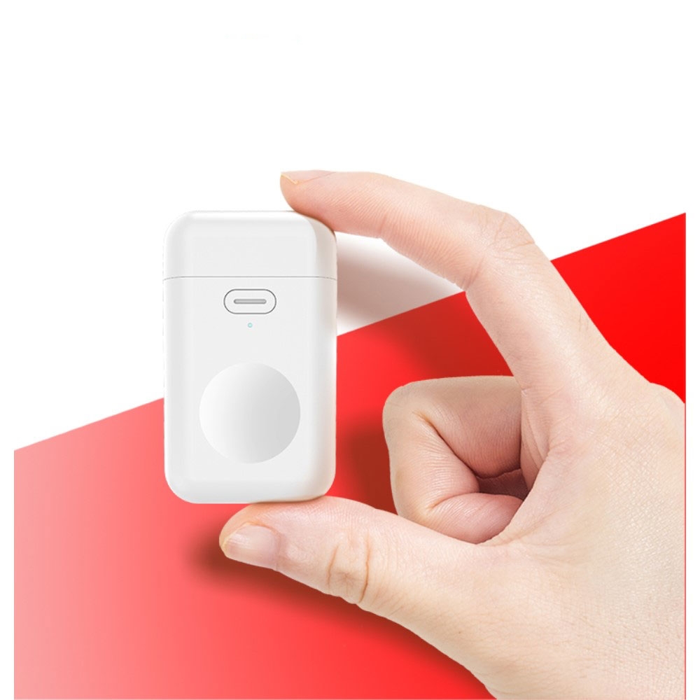 Magnetische Apple Watch Powerbank Qi-Wireless Charger USB Ladegerät (1000mAh) - Weiss