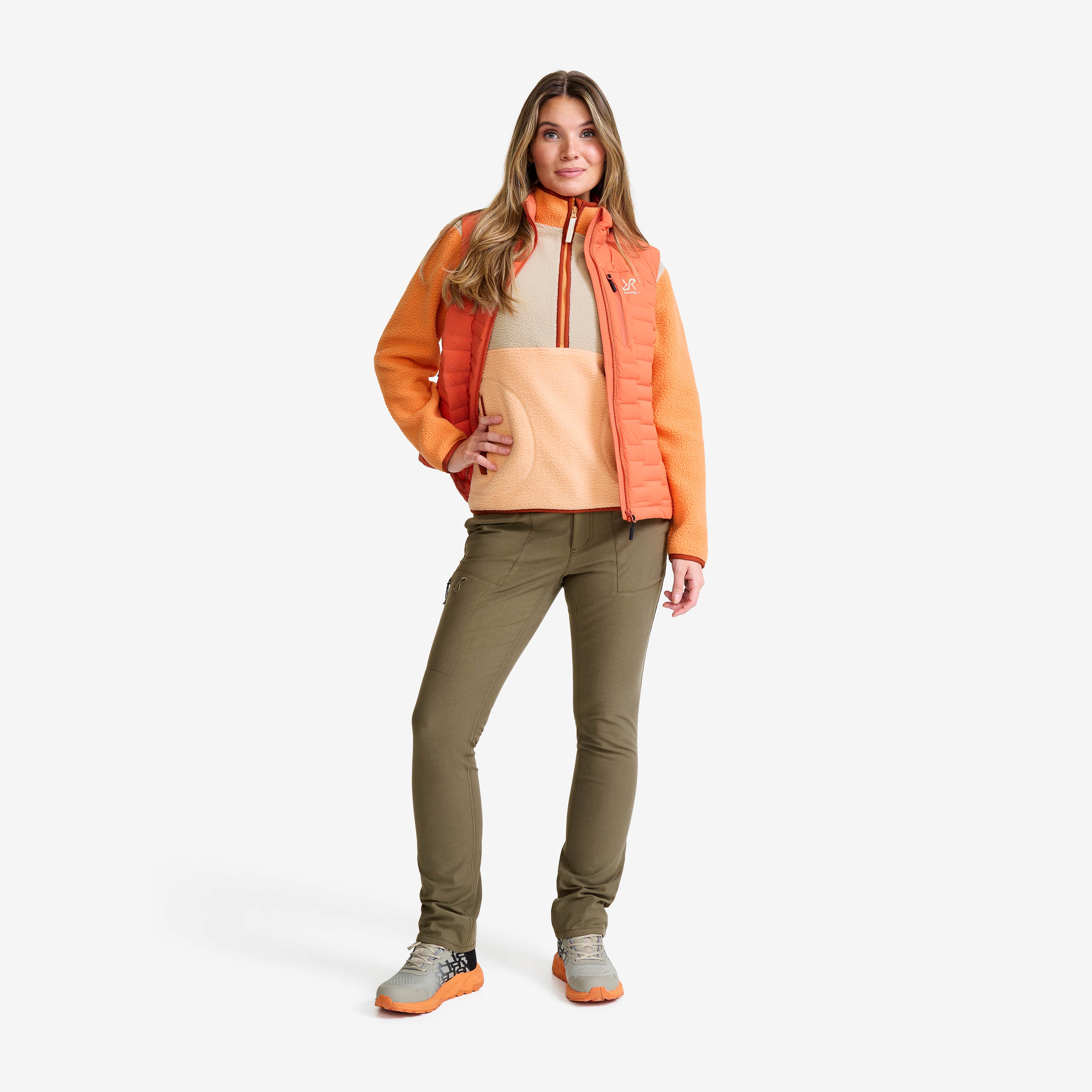 Surround Stretch Pants Dame Light Moss Gray