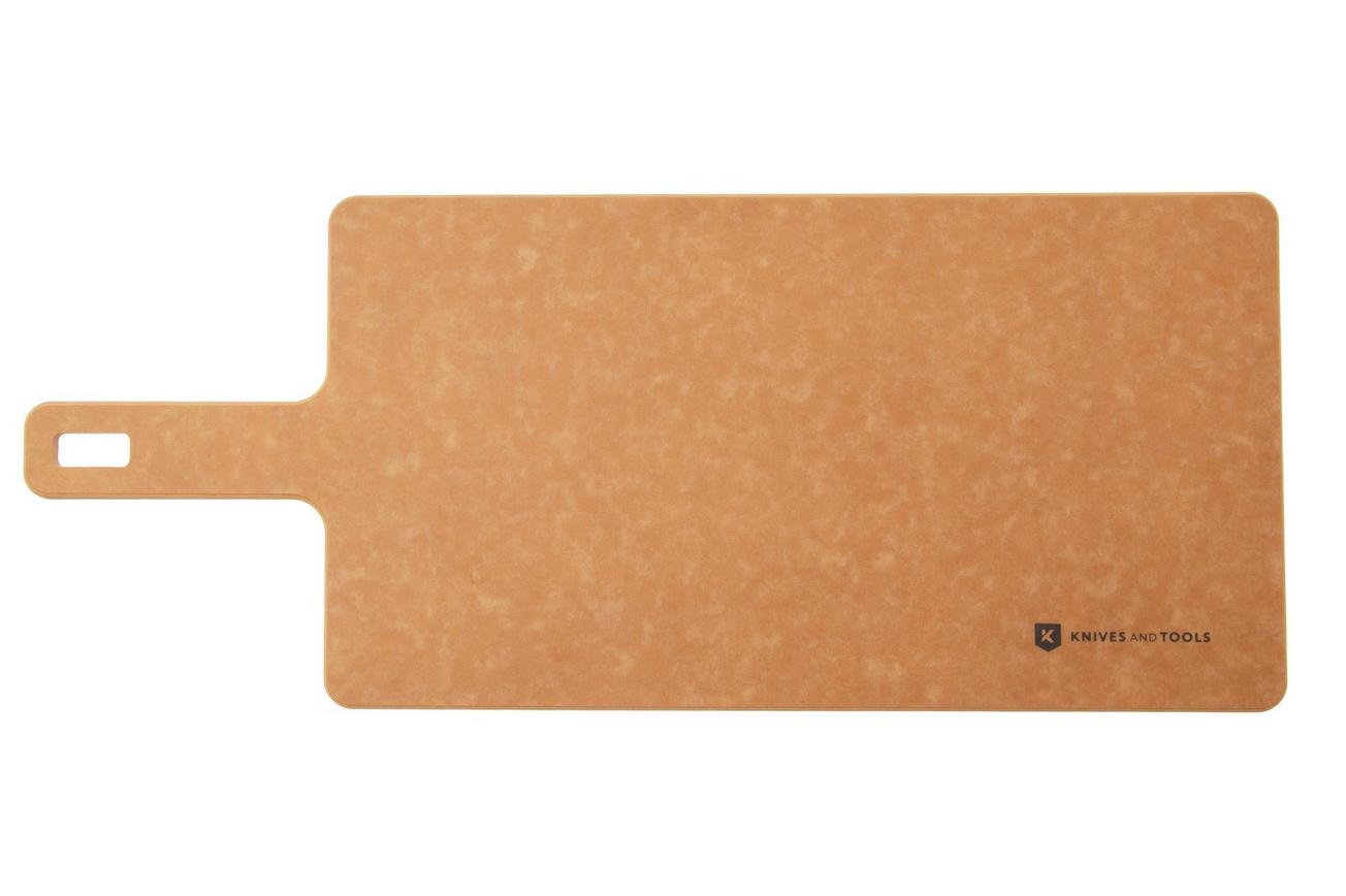 Knivesandtools Wood Fiber, Natural, serveerplank, 43,2 x 17,8 cm