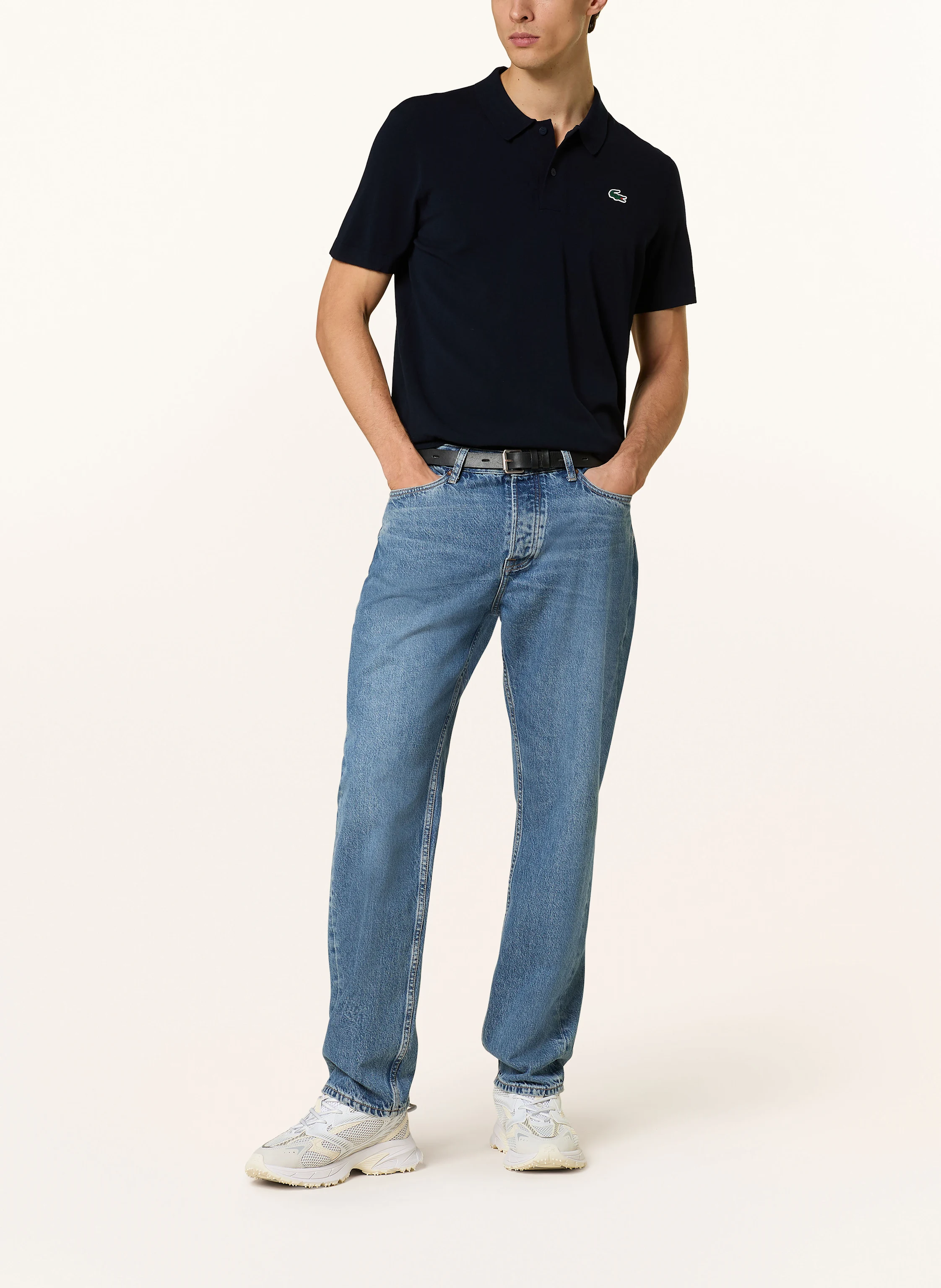 LACOSTE Jersey-Poloshirt SWEATER Classic Fit