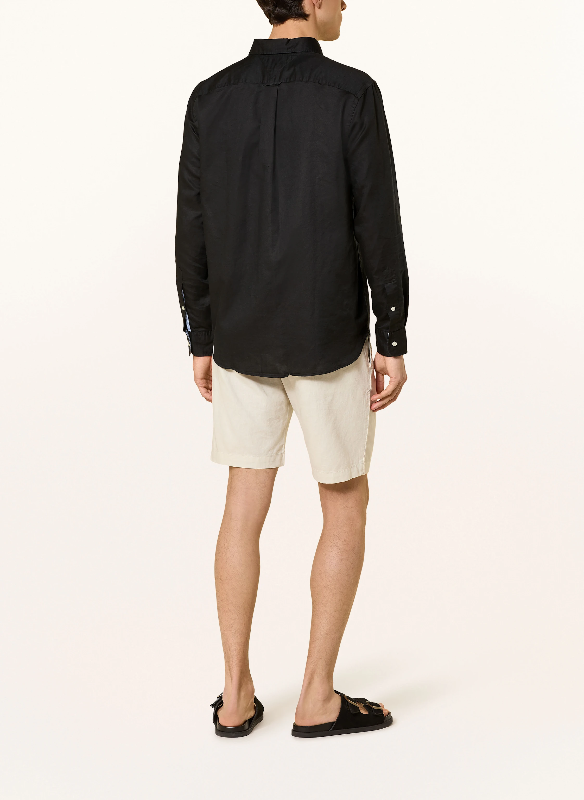 TOMMY HILFIGER Hemd Comfort Fit mit Leinen