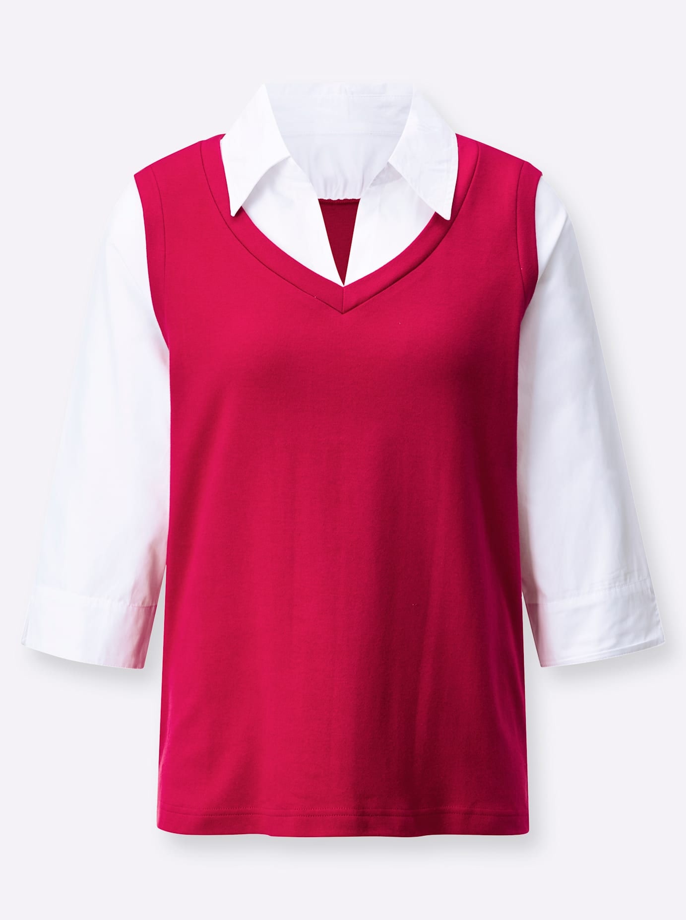 Classic Basics 2-in-1-Shirt »Shirt 2 in 1«, 1 Stk.