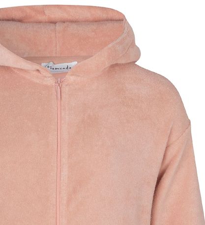 Rosemunde Cardigan m. H?tte - Peachy Rose
