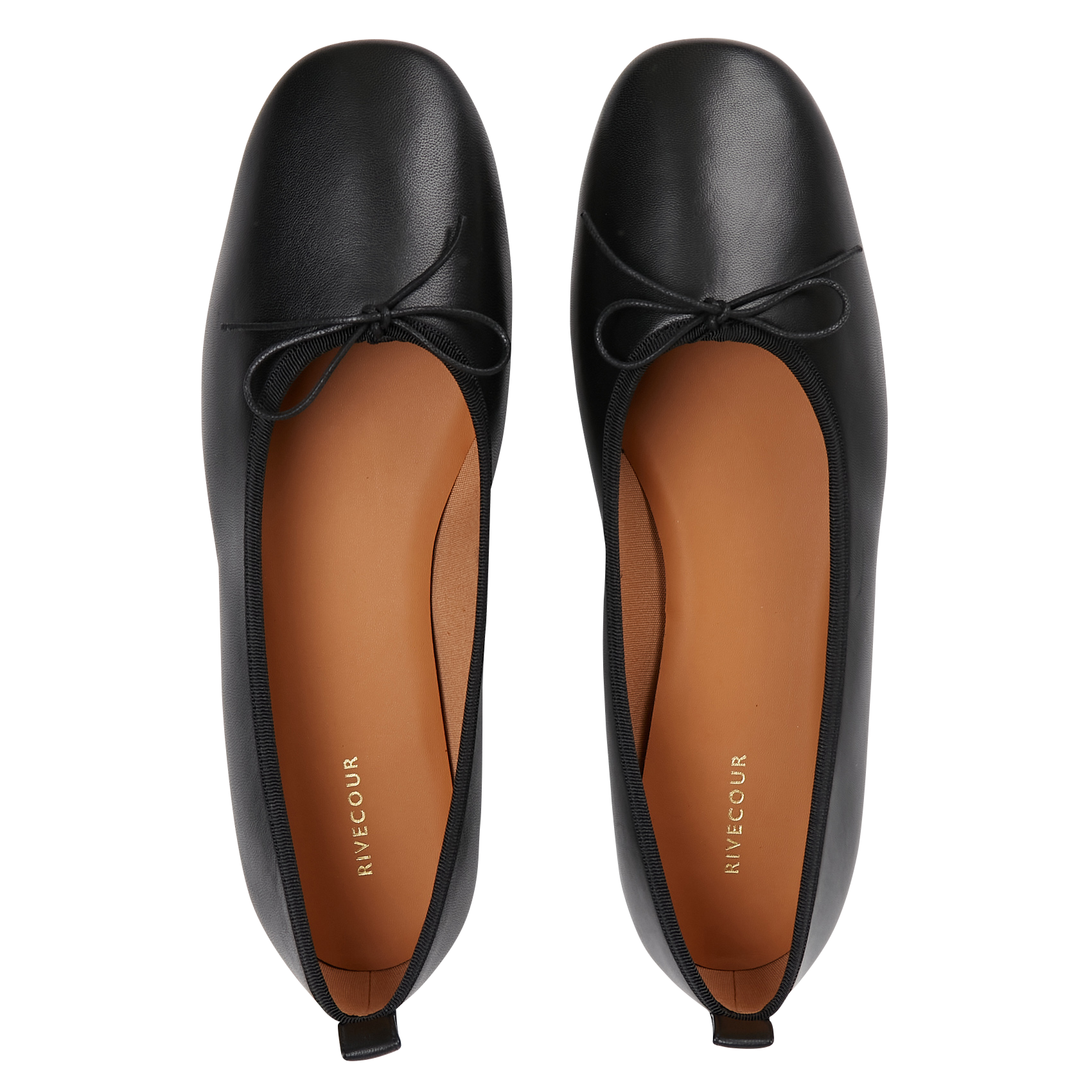 N°124 - Ballerines en cuir | Noir