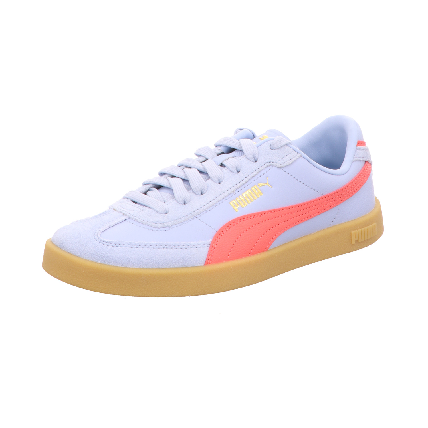 Puma Kinder-Mädchen-Sneaker Club II Era Jr Blau-Rot